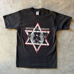 Vintage 90s Siouxsie and The Banshees Israel Star of David Band T-Shirt Large